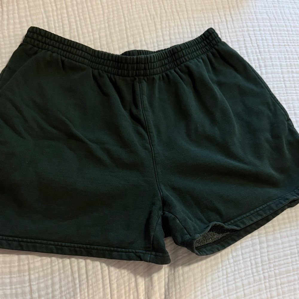 Brandy Melville Forest Green Athletic Shorts